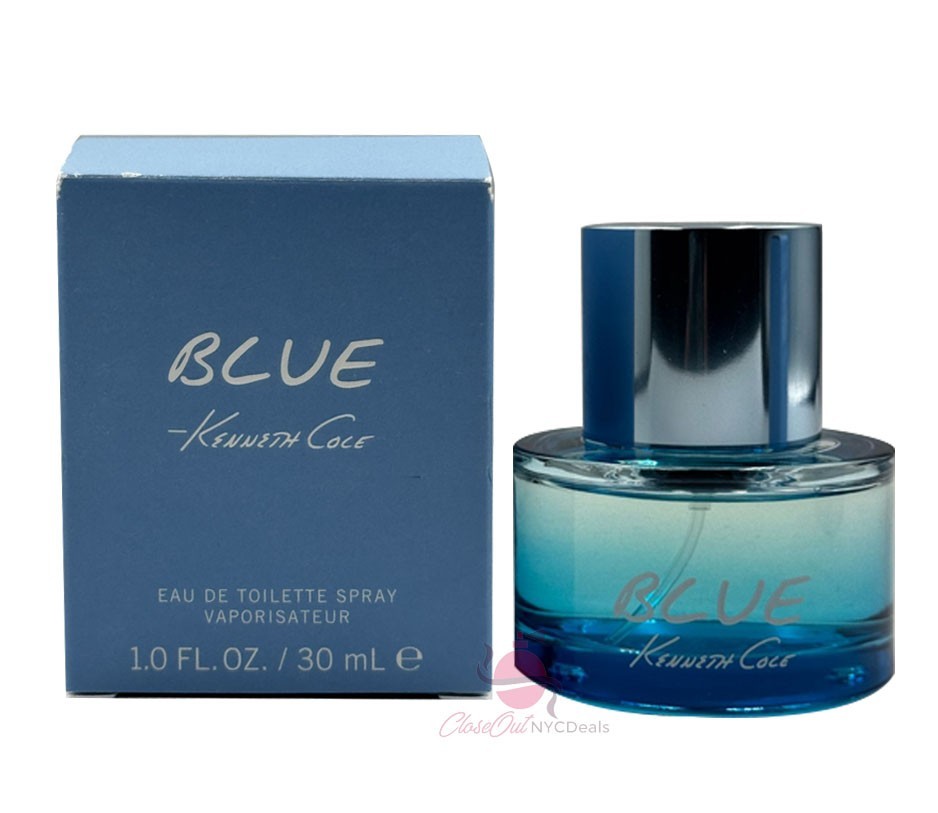 Kenneth Cole Blue Cologne 1.0 oz / 30 ml Eau De Toilette Spray for Men