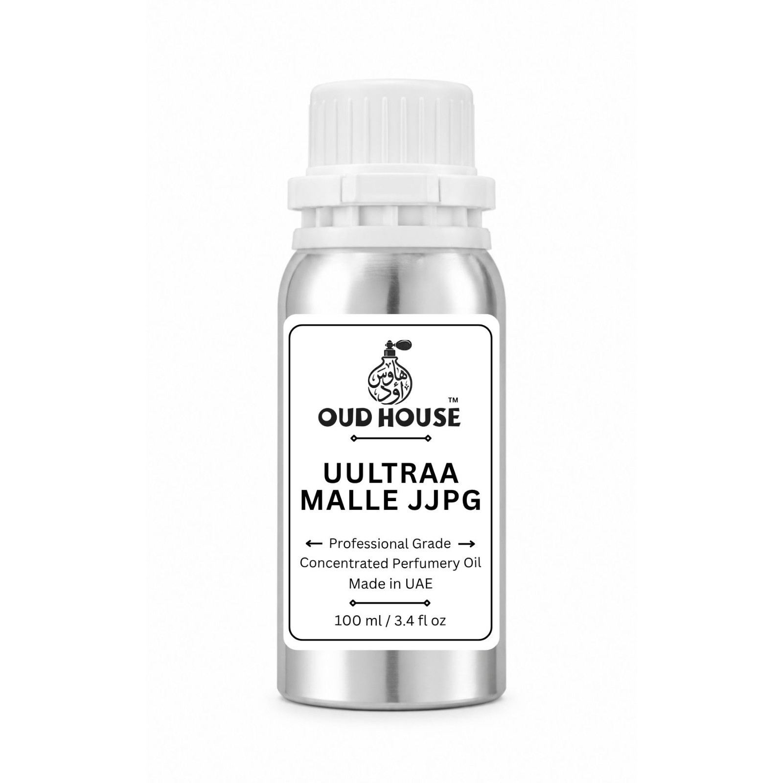 Oud House UUltraa Malle JJPG Perfumery Oil 3.4 fl oz Oriental Fougere Men