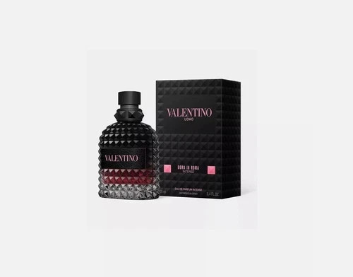 New Valentino lntense Uomo Born In Roma 3.4 oz EAU DE Perfume New With Box