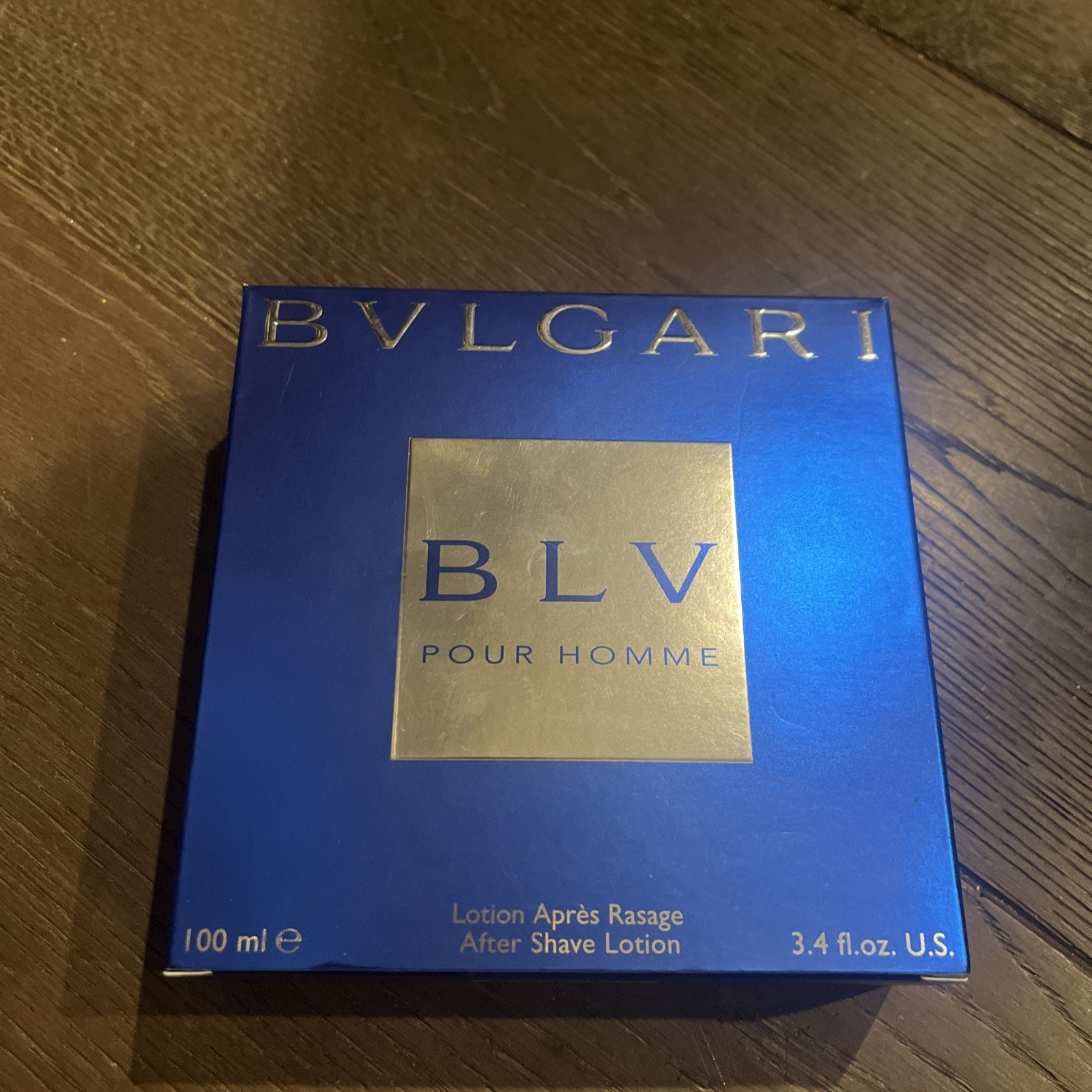 Bvlgari BLV Pour Homme After Shave Lotion 100ml 3.4oz New Sealed Rare Vintage