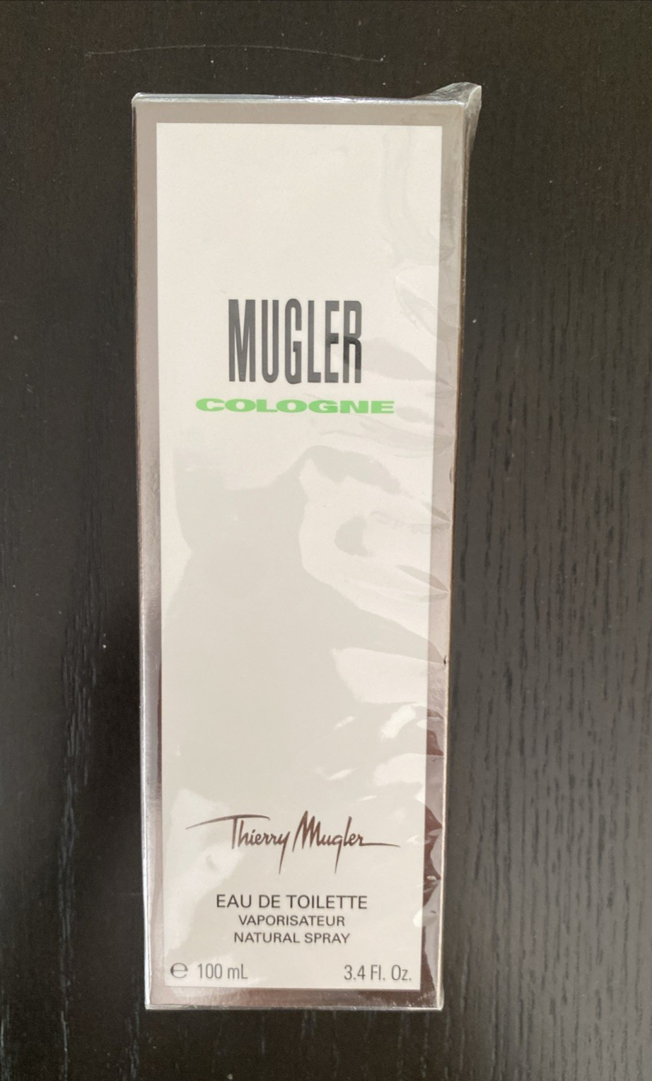 MUGLER COLOGNE BY THIERRY MUGLER EAU DE TOILETTE 3.4 FL. OZ 100 mL EDT Sealed