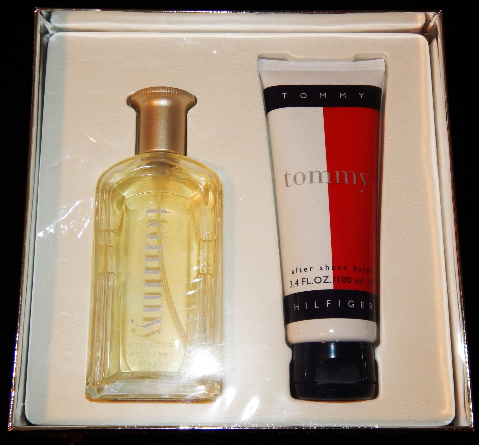 Designer Cologne, TOMMY HILFIGER After Shave Balm & Cologne Spray Box Set