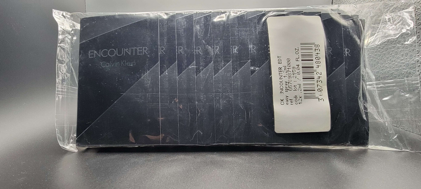 Calvin Klein Encounter 12 Pack Samples | 0.04 Fl. Oz (1.2ml) Each – 12 Samples