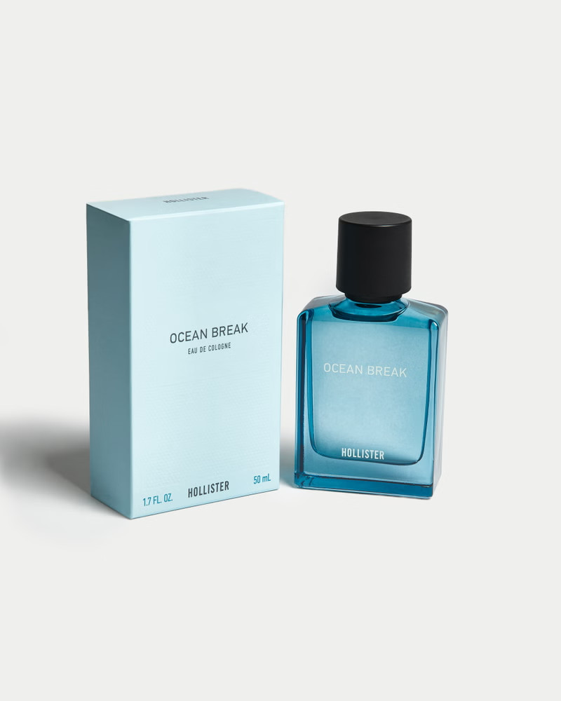 HOLLISTER Ocean Break Cologne 1.7 oz Sealed New in Box