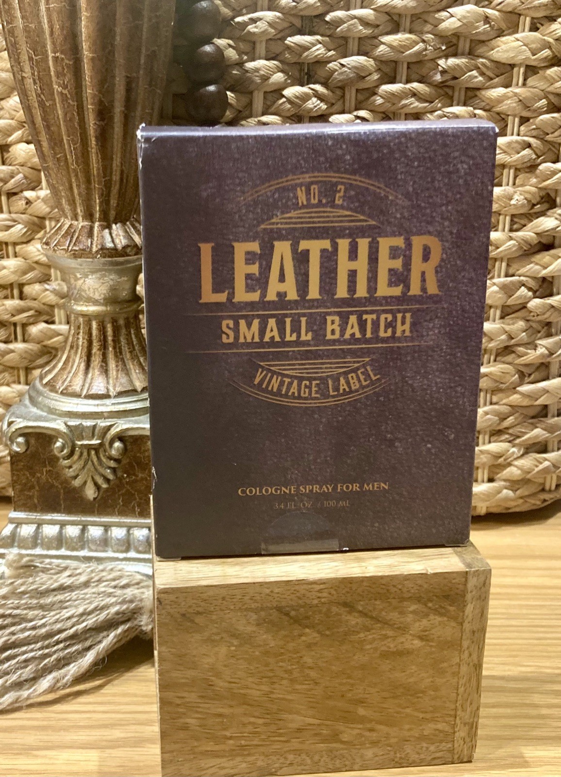 Leather No. 2 Small Batch 3.4oz Men’s Eau de Cologne Spray New In Box