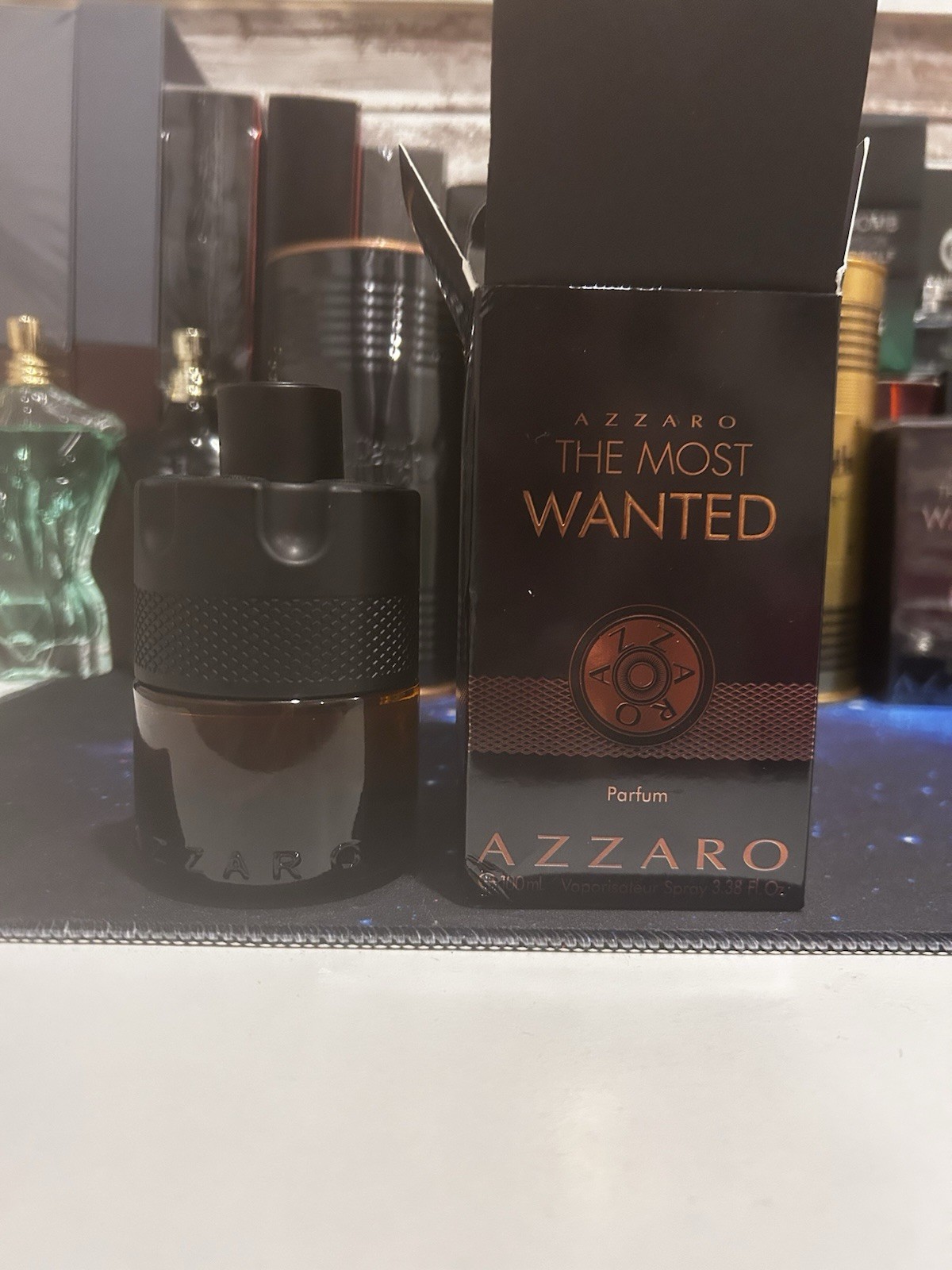 Azzaro The Most Wanted Parfum Spray Fragrance 3.38 fl oz Regular Size