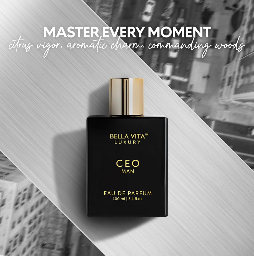 BellaVita Luxury Sigma Male (CEO Man & GOAT Man) Perfume Cologne for Men 2x100ml