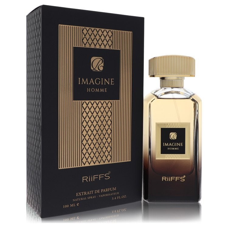 Riiffs Imagine Homme by Riiffs Extrait De Parfum Spray 3.4 oz For Men New In Box