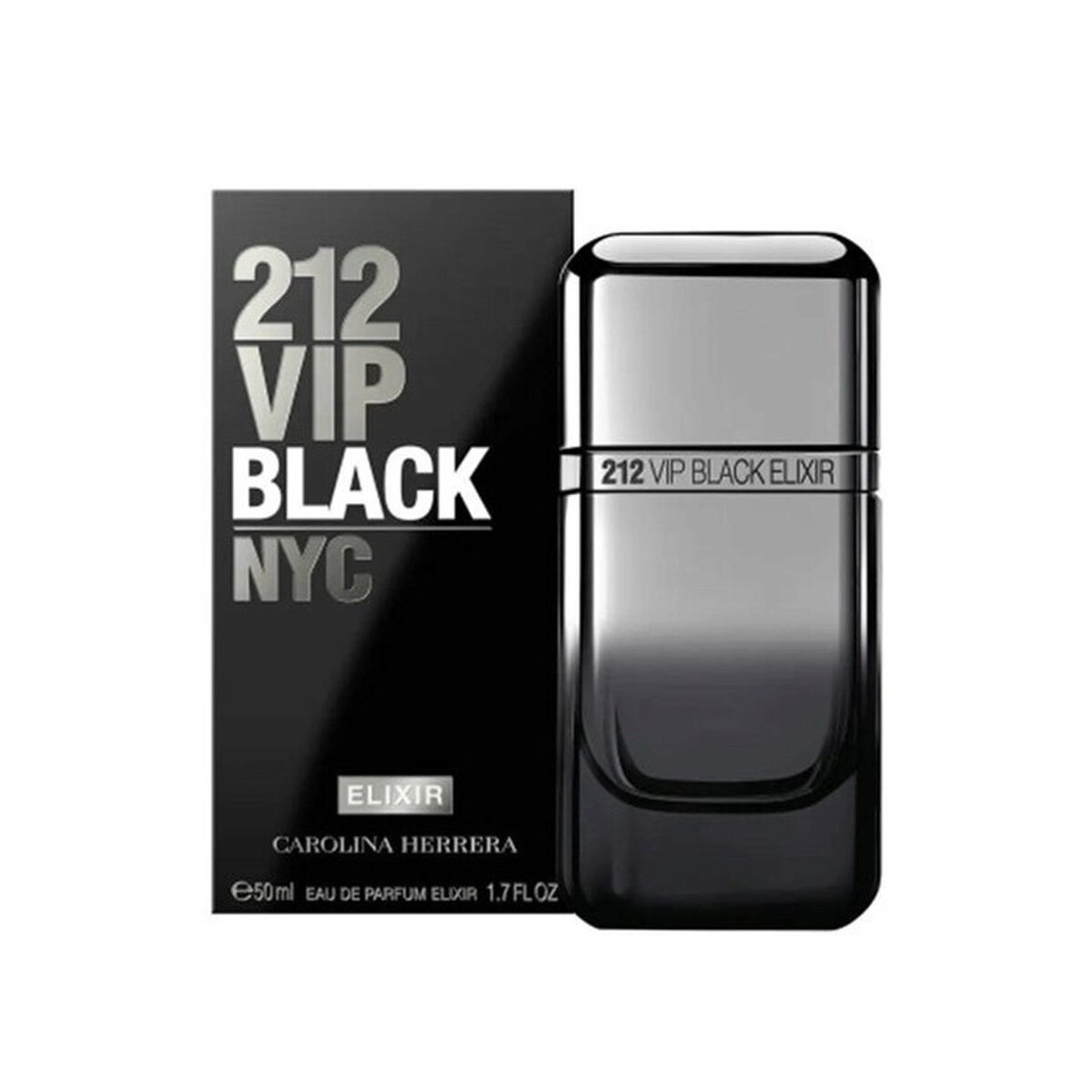 Carolina Herrera 212 VIP Black Elixir 1.7 oz Eau de Parfum Men | Woody Luxury
