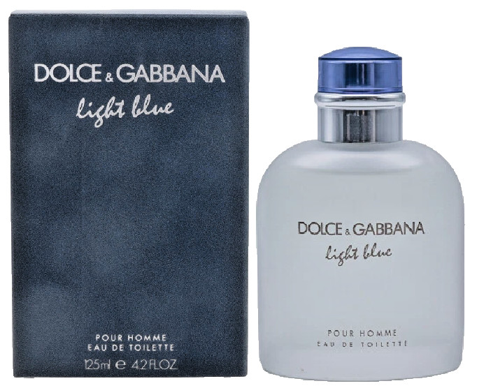Dolce & Gabbana Light Blue EDT Men’s 4.2 fl oz / 125 mL New Sealed With Box