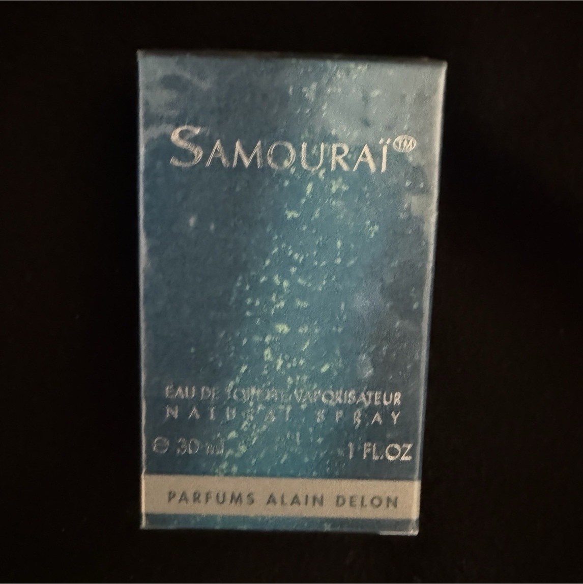 Alain Delon Samourai Eau de Toilette Natural Spray 30ml / 1oz – Nib/Sealed