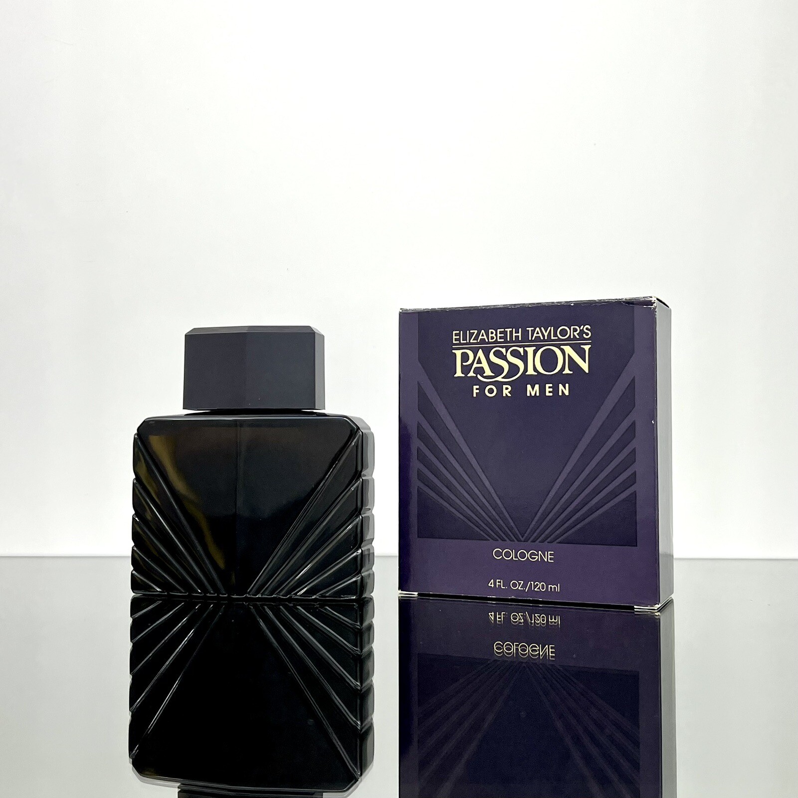 PASSION by Elizabeth Taylor Men Cologne 4.0oz-120ml Splash RARE-VINTAGE (BG43