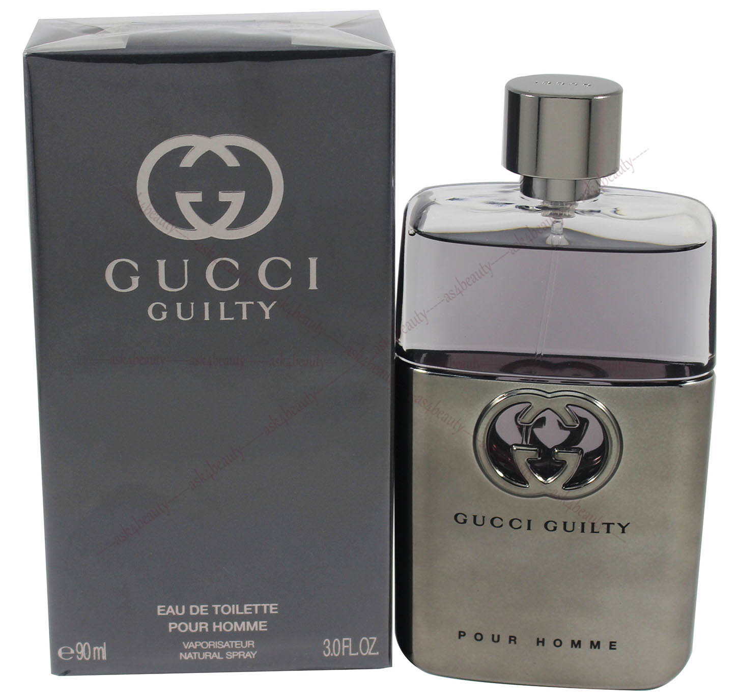 Gucci Guilty By Gucci Pour Homme 3.0oz/90ml Men Edt Spray New In Box