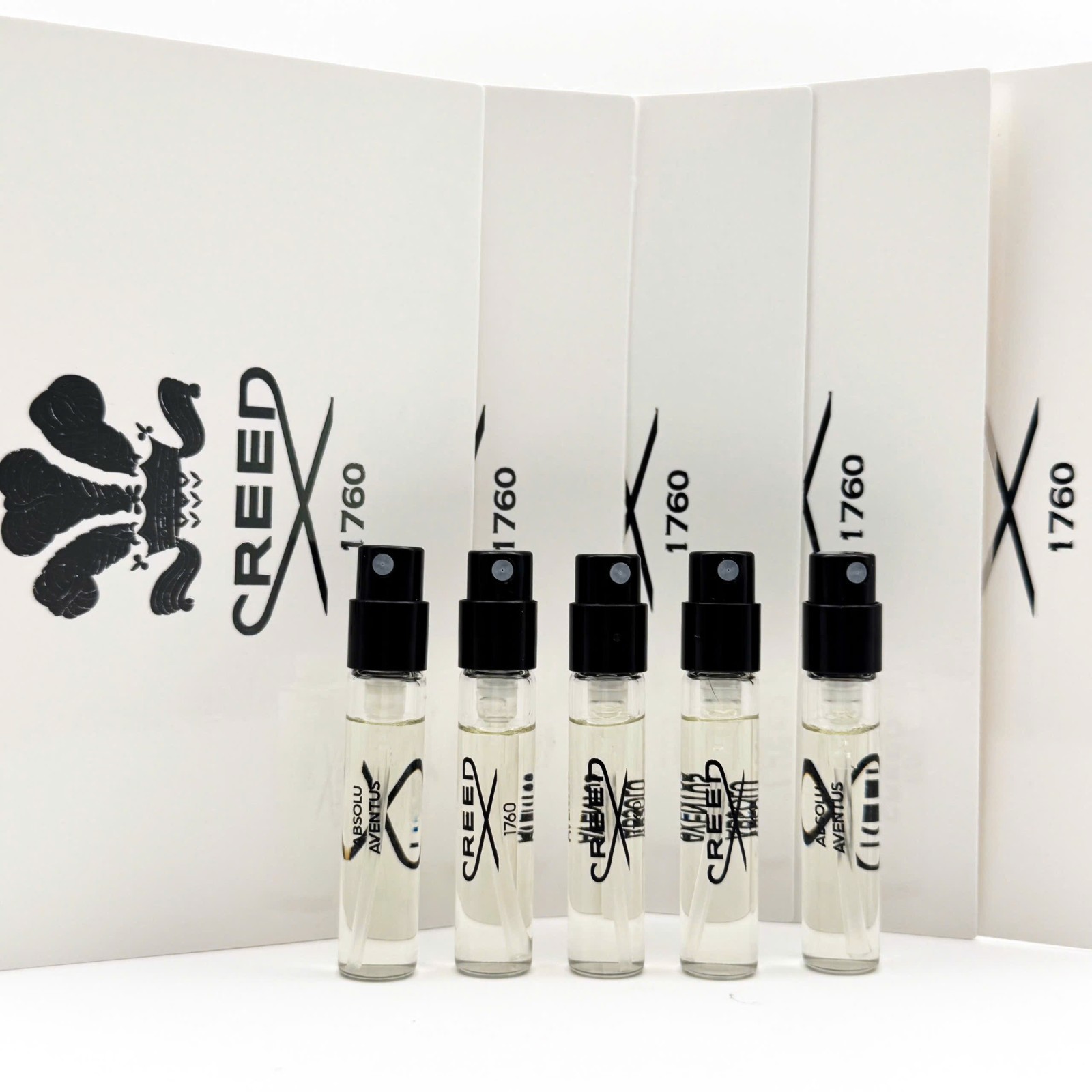 5 Pcs Creed Aventus Absolu Men Eau De Parfum Sample Spray 2ml/0.06oz🔥