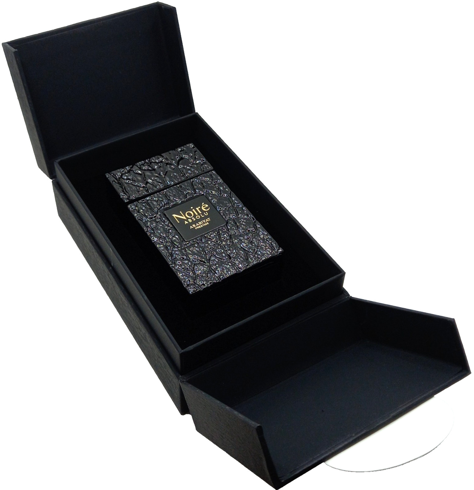 ARABIYAT PRESTIGE NOIRE ABSOLU EAU DE PARFUM SPRAY FOR MEN 3.4 Oz / 100 ml NEW!