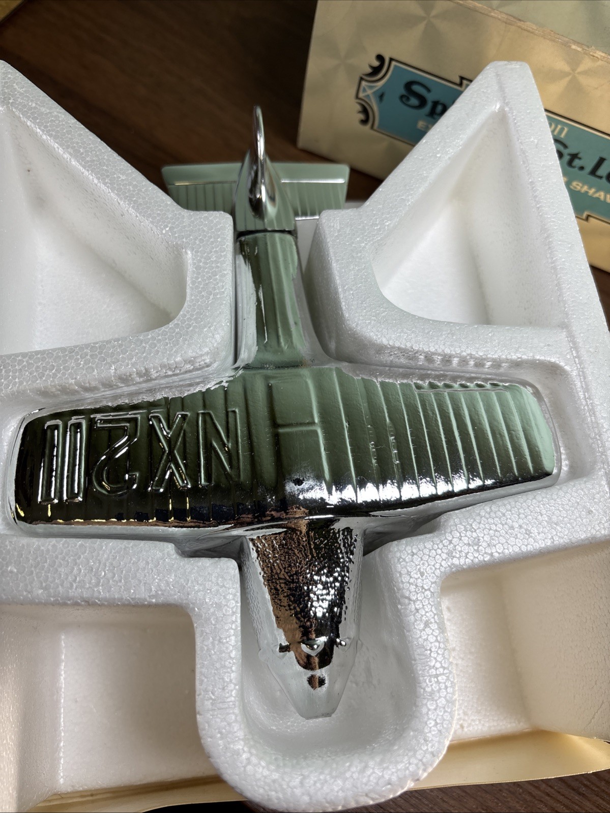 1970s Avon Spirit Of St. Louis WindJammer Airplane Excalibur Aftershave NOS