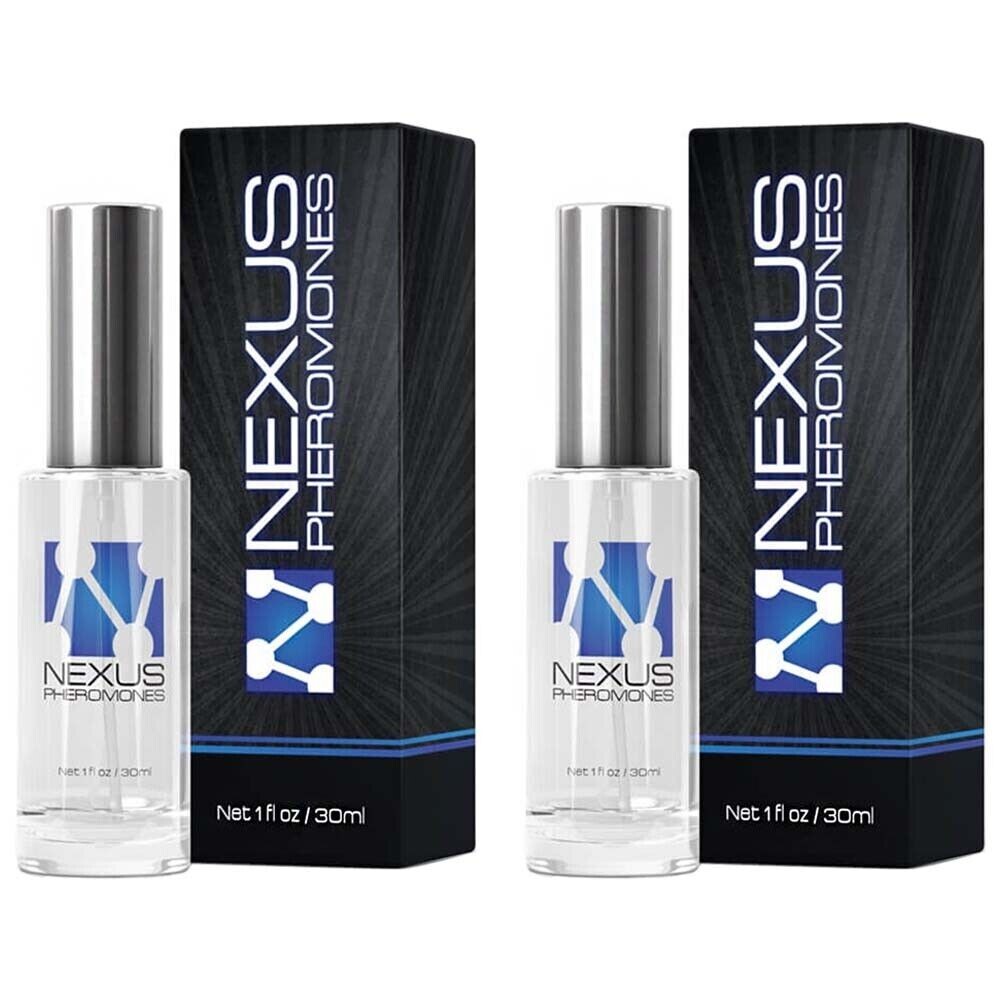 NEXUS PHEROMONES Cologne For Men 2 Bottles SAME DAY FAST SHIPPING!