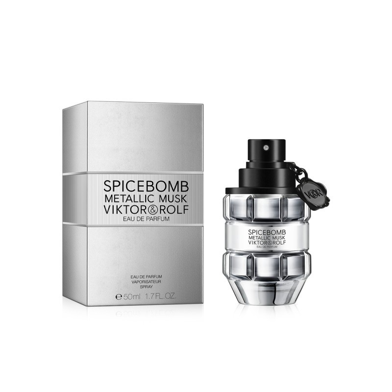 NEW Viktor & Rolf Spicebomb METALLIC MUSK Eau de PARFUM 1.7oz/50ml SEALED