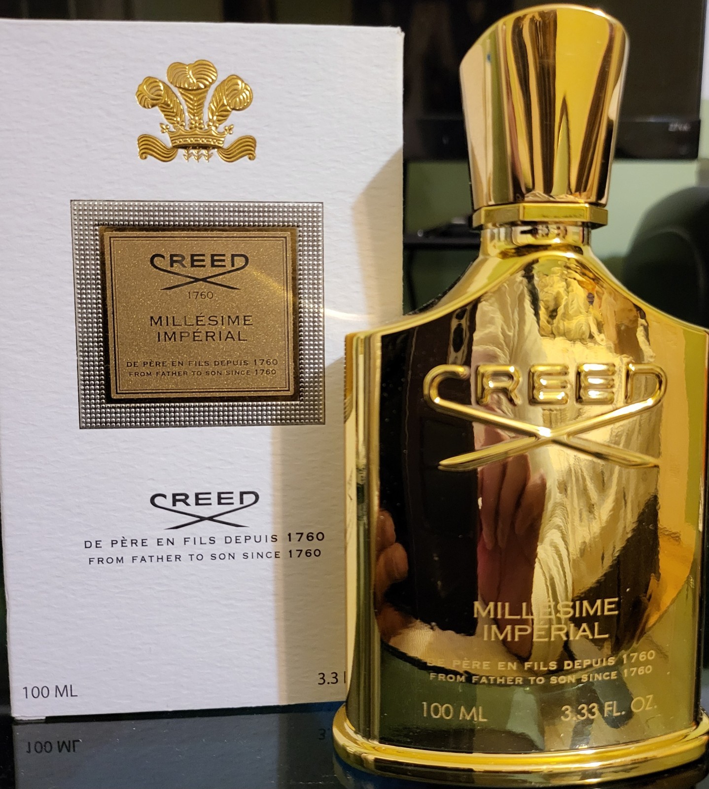 Creed Millésime Impérial for Men 3.3 fl oz Eau de Parfum Spray AUTHENTIC