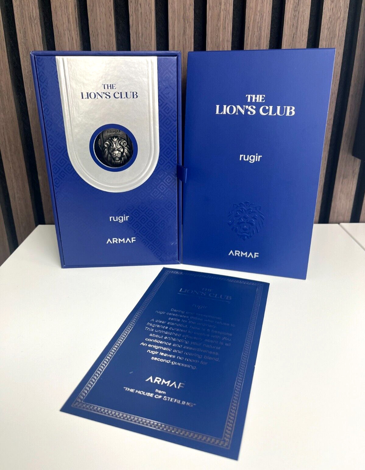 Armaf The Lion’s Club RUGIR 3.4 fl.oz. Eau de Parfum | New Launch for Men