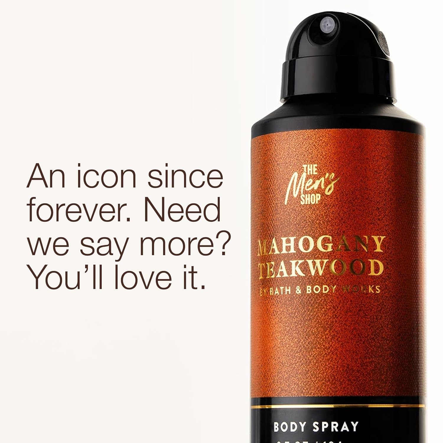 & Cruelty-Free men’s Mahogany Teakwood Spray – 3.7 oz of Freshness