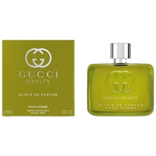 Gucci Guilty Elixir de Parfum for Men 2.0 fl. oz. / 60mL, 100% Authentic