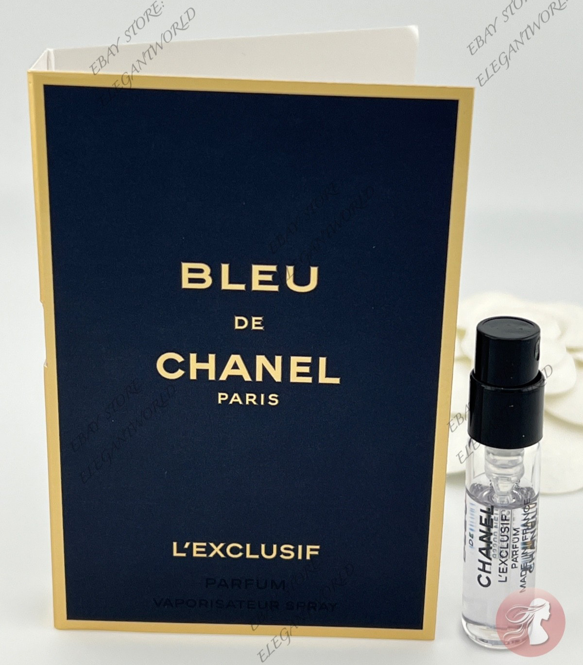 Chanel Bleu L’EXCLUSIF Parfum 1.5 ml Samples Parfume Spray NEW