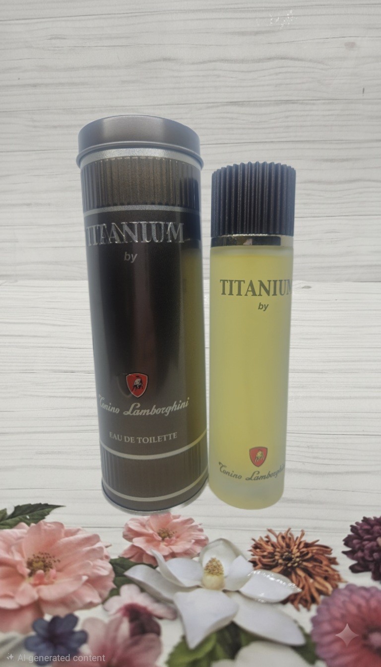 Titanium By Lamborghini For Men EDT Spray 3.4 FL. OZ. NWB. Vintage