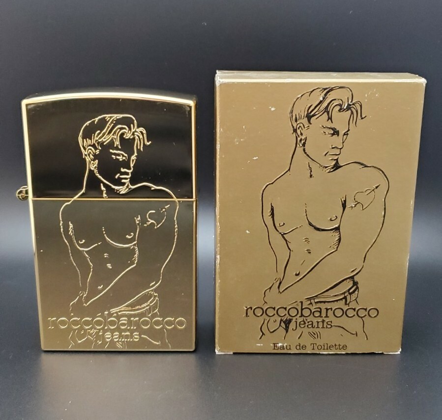 RoccoBarocco GOLD JEANS for MEN Eau de Toilette EDT Spray 2.54/2.5oz/75mL NEW
