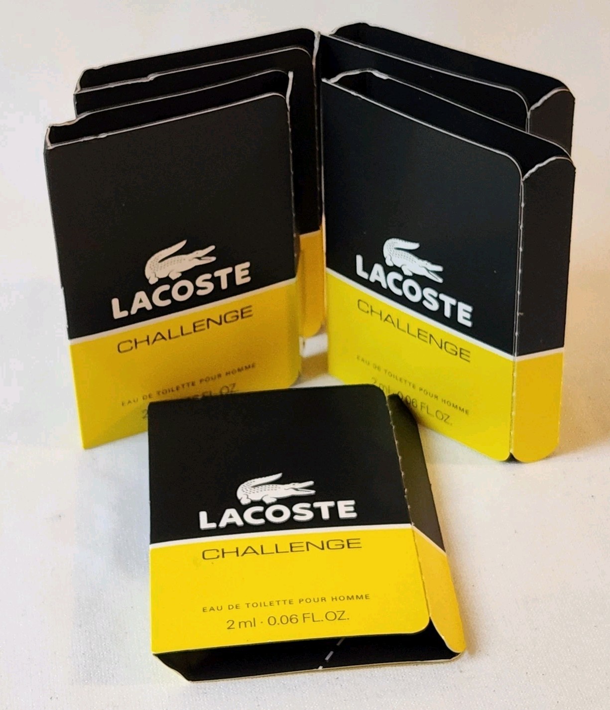 Lacoste Challenge by Lacoste For Men .06/2mls Each X 5 Vials Set