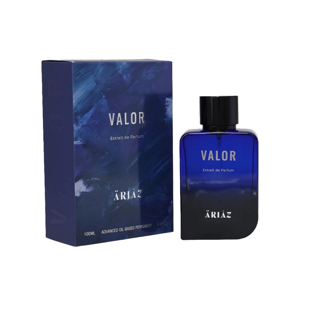 VALOR by ARIAZ – 100 ML Extrait – NEW Mens Cologne – Spicy Woody Oil Based EDP