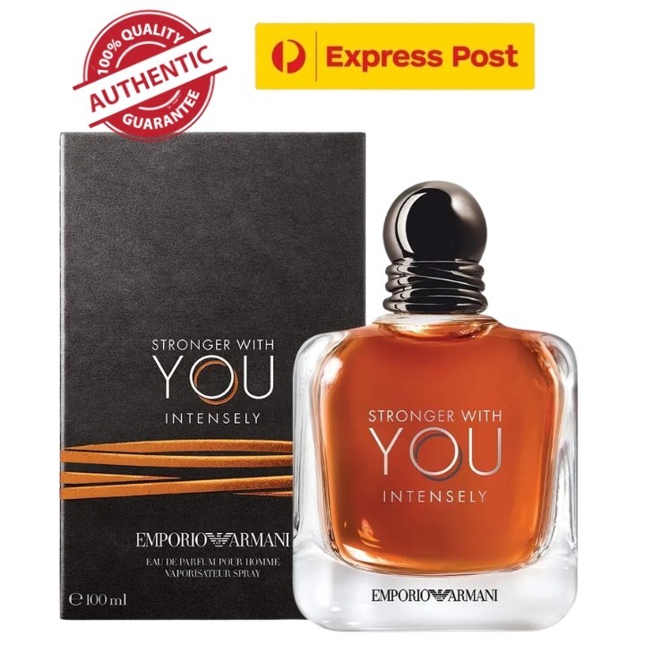 Giorgio Armani Stronger with You Intensely 100ml | Brand New | 100% Genuine