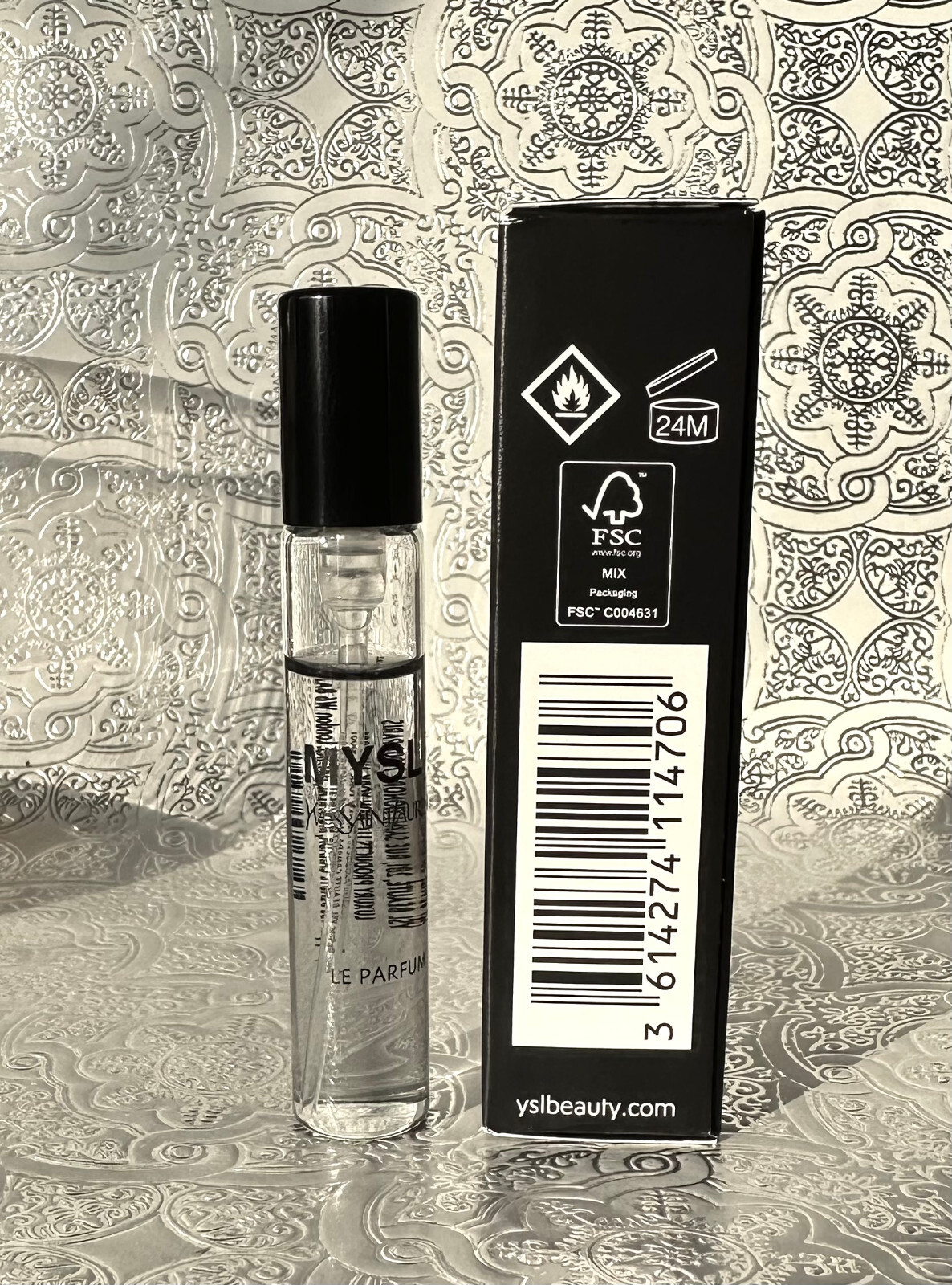 YSL YVES SAINT LAURENT MYSLF LE PARFUM 3 ML/0.1 FL.OZ. TRIAL SIZE NIB