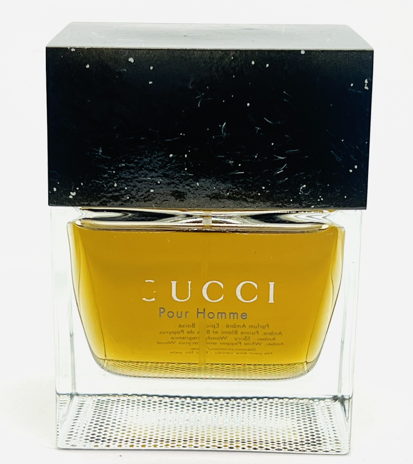 Gucci Pour Homme EDT 100ml / 3.3 oz Discontinued VINTAGE Tester Bottle Authentic