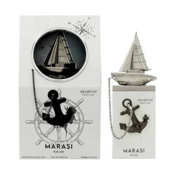 Arabiyat Prestige Marasi For Him Eau de Parfum Spray 3.4 fl oz Long Lasting