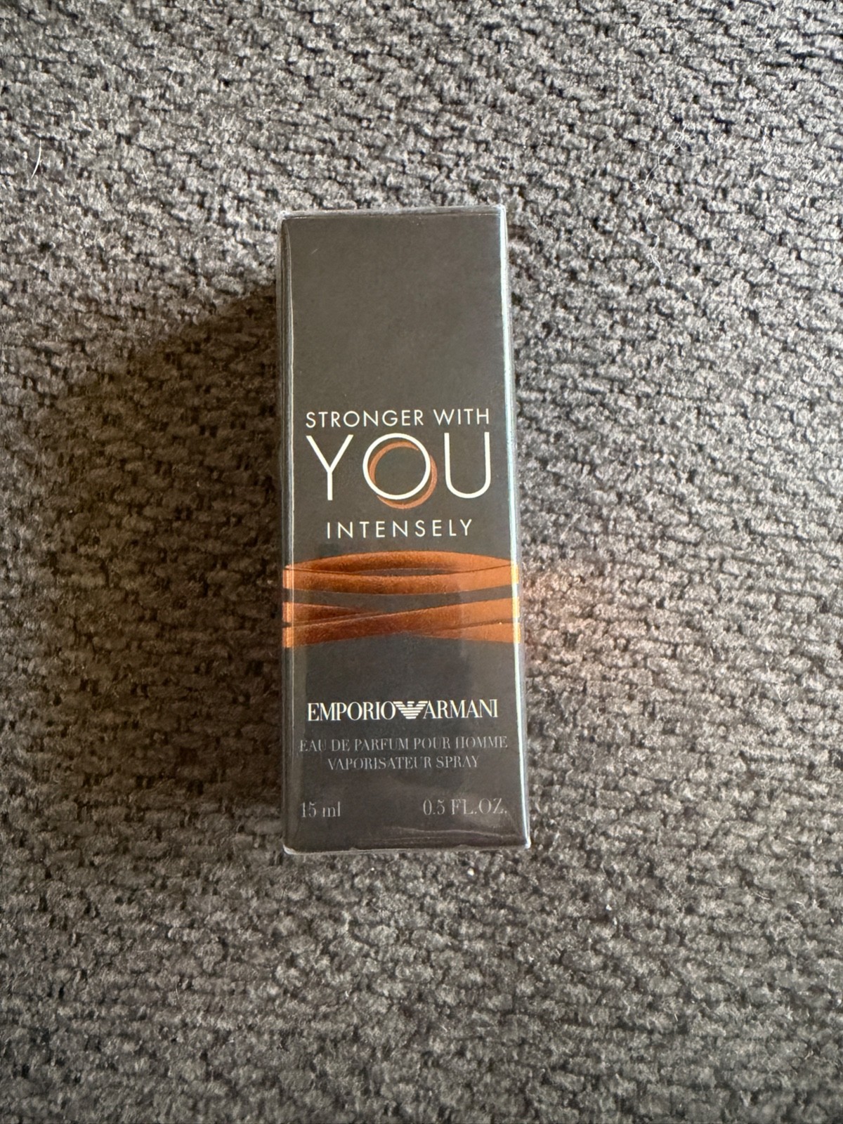 New Emporio Armani Stronger With You Intensely Eau De Parfum Spray .5 oz