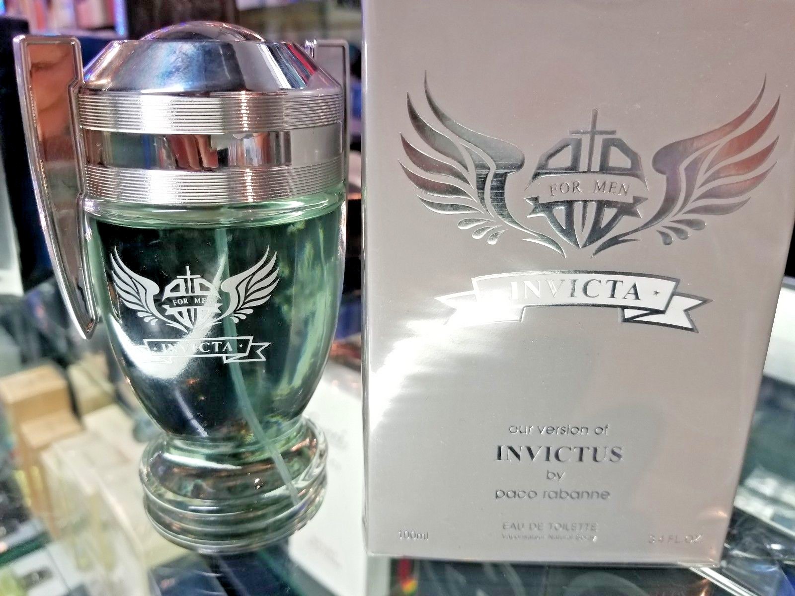 INVICTA for Men by Secret Plus Eau de Toilette EDT 3.4 3.3oz 100ml SEALED IN BOX