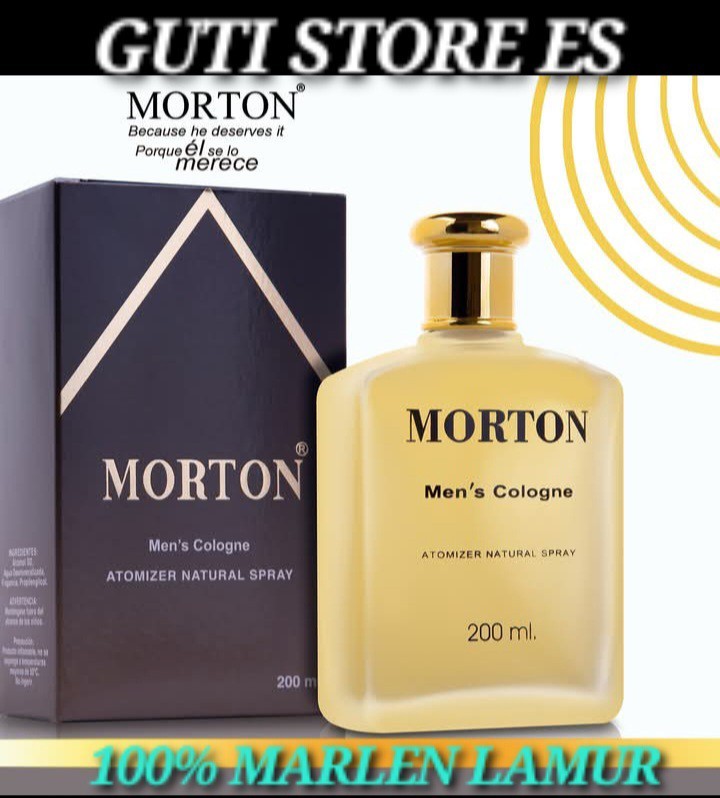 MORTON MEN’S COLOGNE ATOMIZER NATURAL SPRAY BY MARLEN LAMUR NEW IN BOX