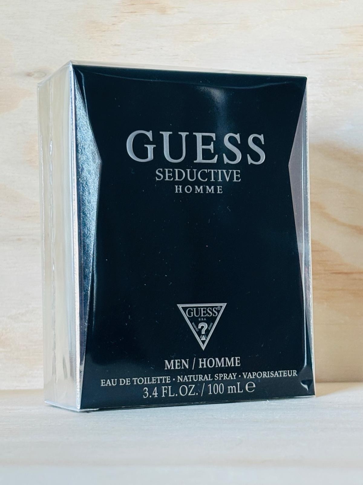 GUESS Seductive Homme For Men EDT Spray ~ 3.4 Oz / 100 ml ~ New Sealed Box