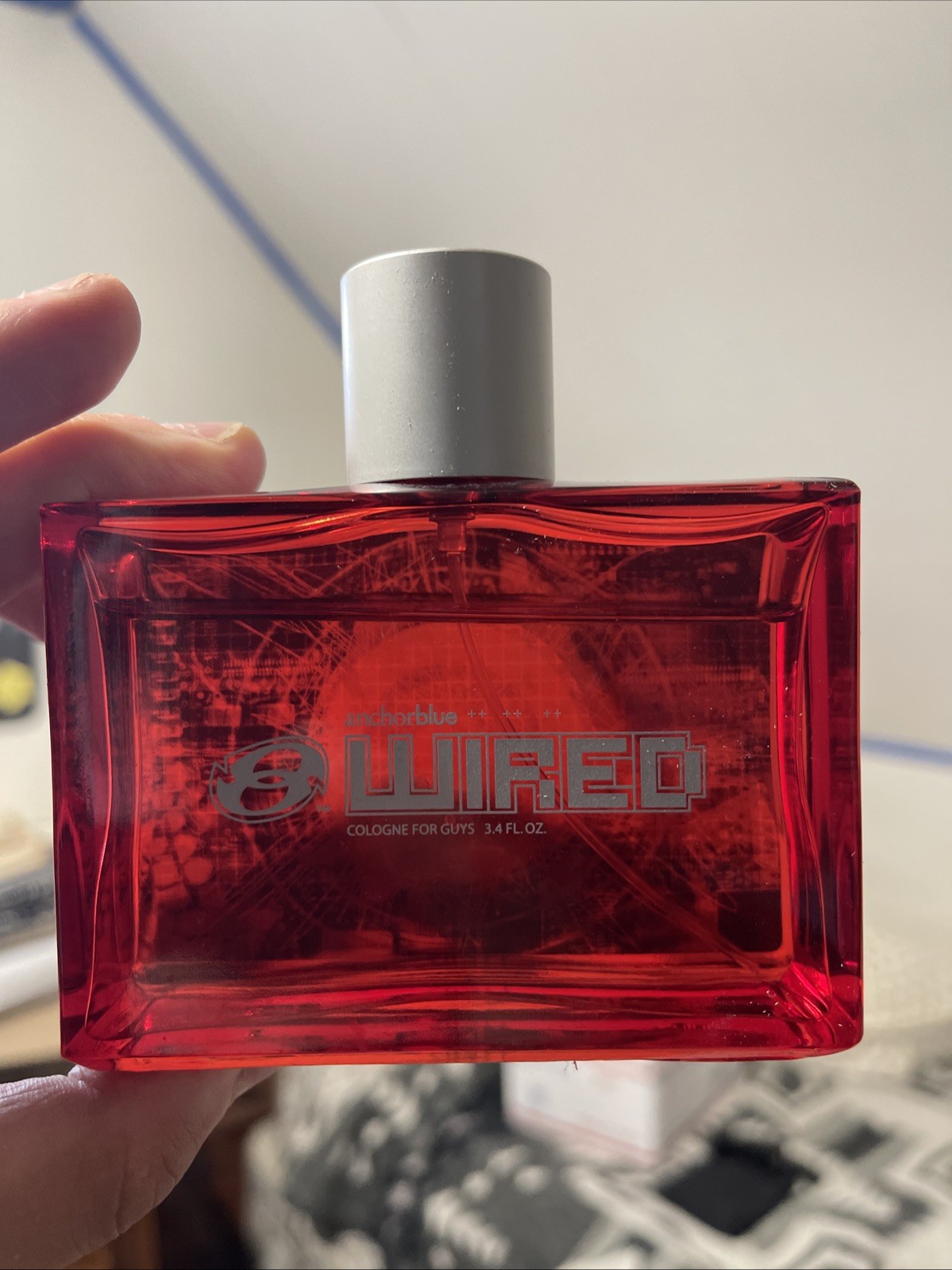 Wired By Anchorblue Cologne for guys 3.4 Fl. Oz Extremely Rare Only One For Sale
