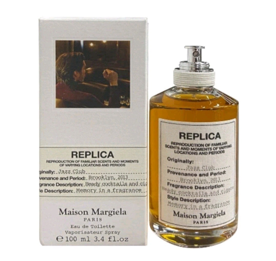 Replica Jazz Club By Maison Margiela Eau De Toilette For Men 3.4 oz NEW SEALED