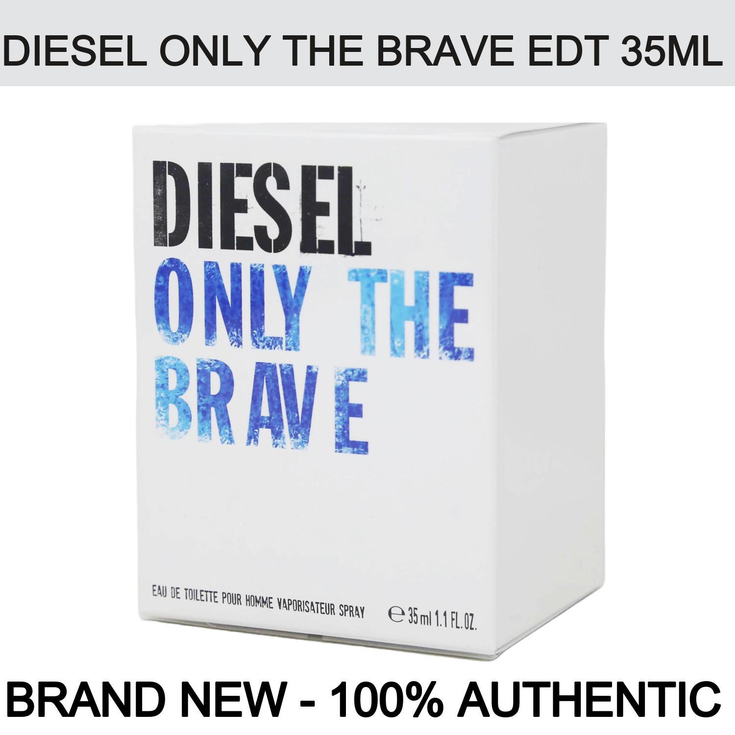 NEW Diesel Only The Brave Eau de Toilette Spray for Men 1.1 oz