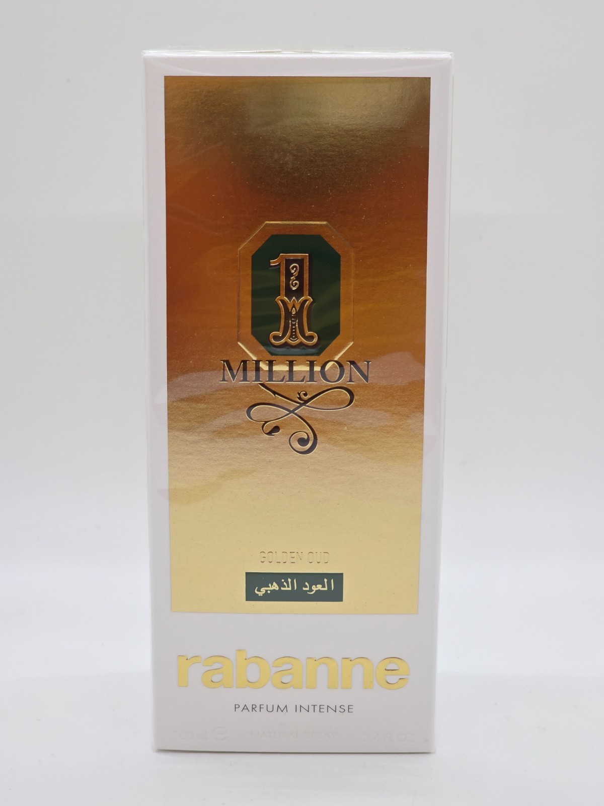 Paco Rabanne 1 Million Golden Oud 3.3/3.4 Parfum Intense 100 ml Spray For Men