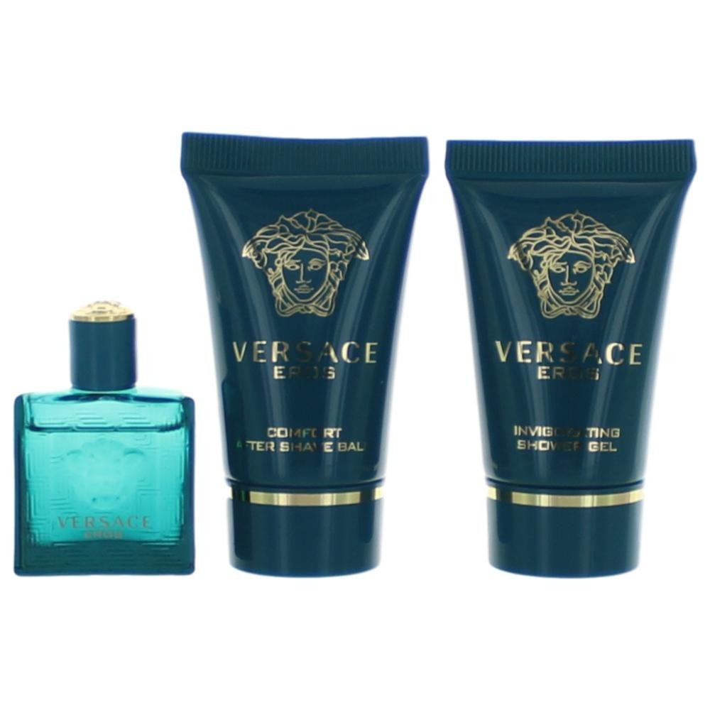Eros by Versace, 3 Piece Mini Gift Set for Men BRAND NEW