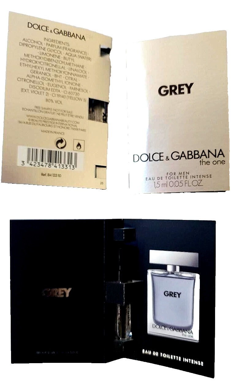MEN’S SELLER COLLECTION 144 DOLCE & GABBANA LIGHT BLUE EAU INTENSE SAMPLES MEN