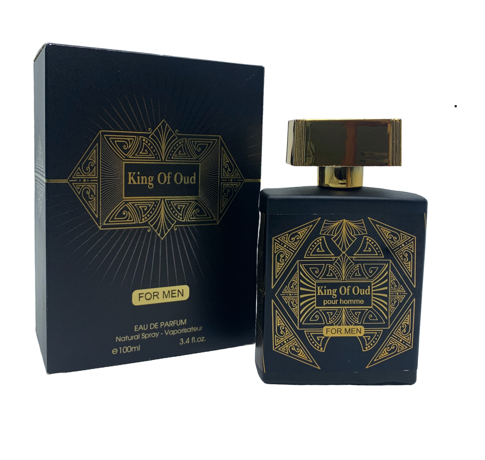 King of Oud pour Homme Men’s Cologne 3.4 Fl. Oz. EDP Spray