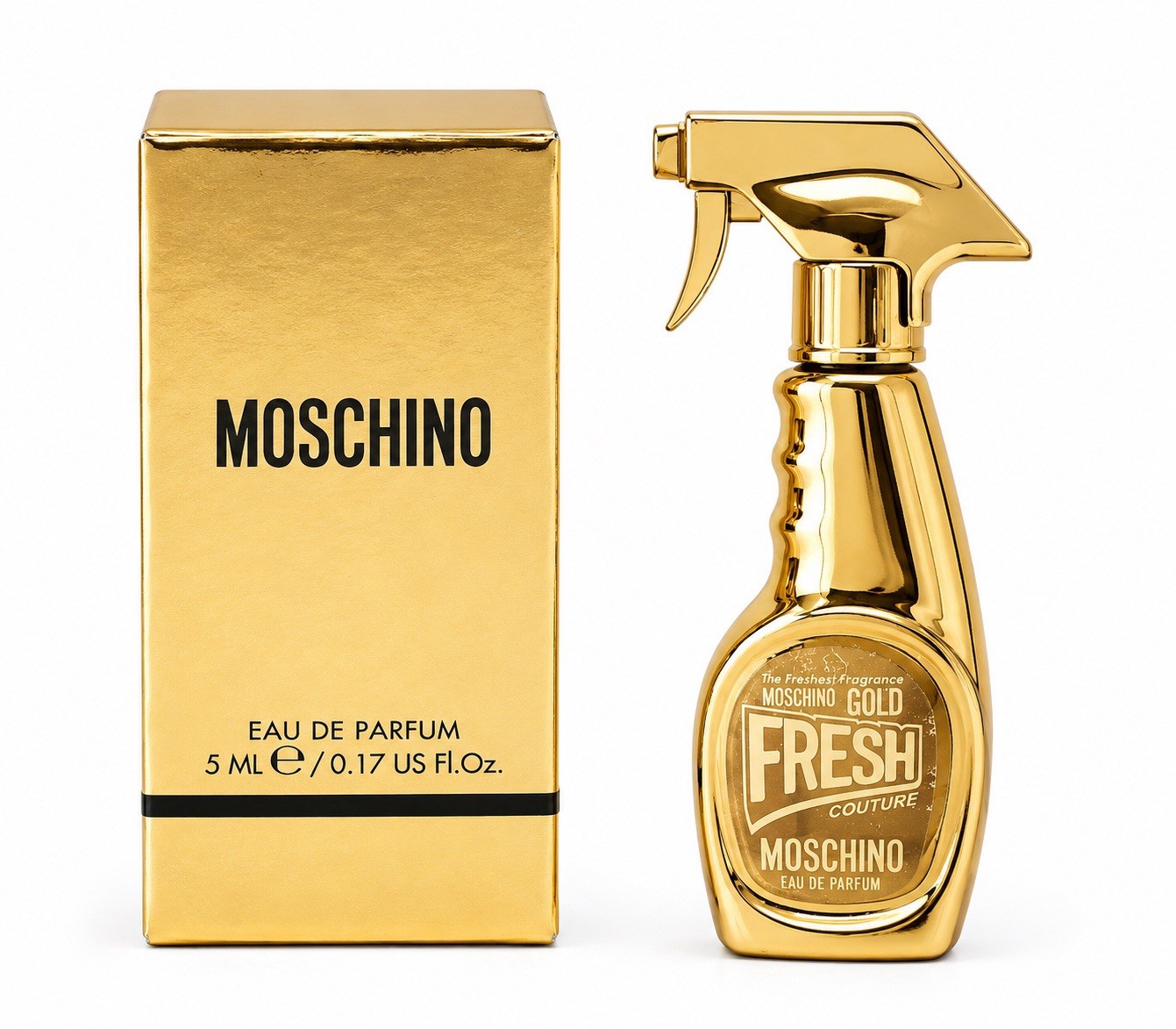 Moschino Gold Fresh Couture Eau De Parfum Mini 5ml 0.17oz Splash New In Box