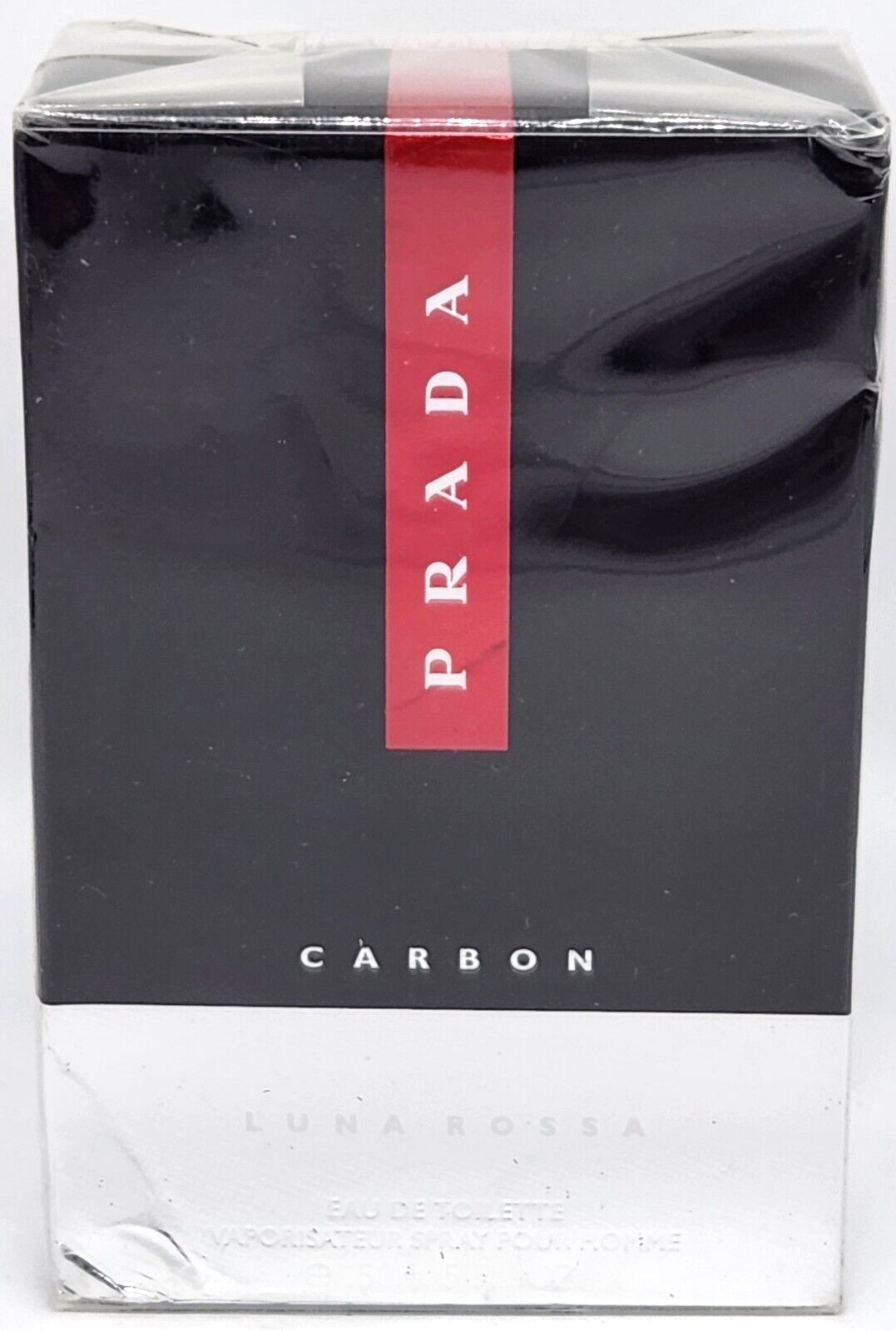 Prada Luna Rossa Carbon For Men Eau de Toilette Spray 5 fl oz