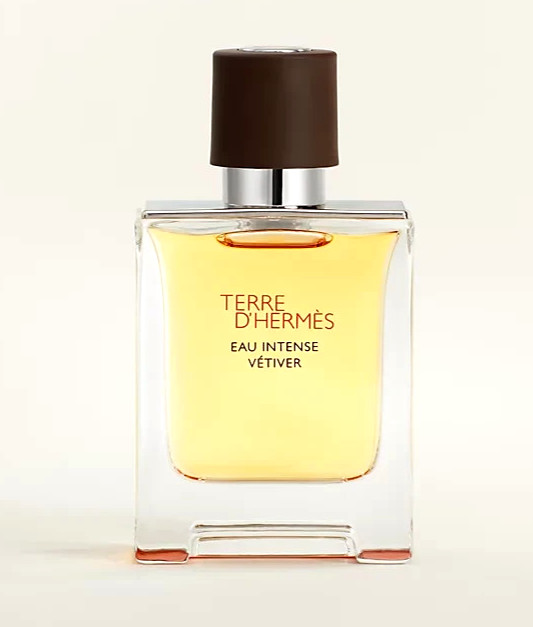 TERRE D’HERMES EAU INTENSE VETIVER-EDP-SPRAY-1.6 OZ-50 ML-AUTHENTIC-FRANCE