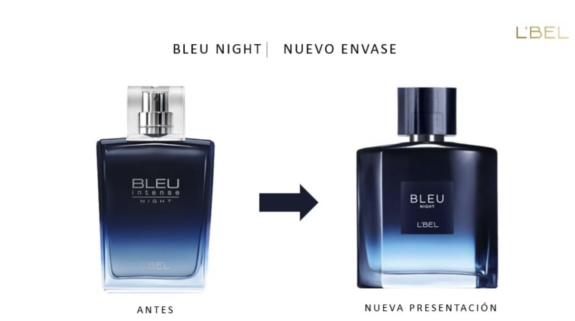 L’Bel BLEU INTENSE NIGHT Eau de Toilette 100ml 3.4 fl oz LBEL New Presentation